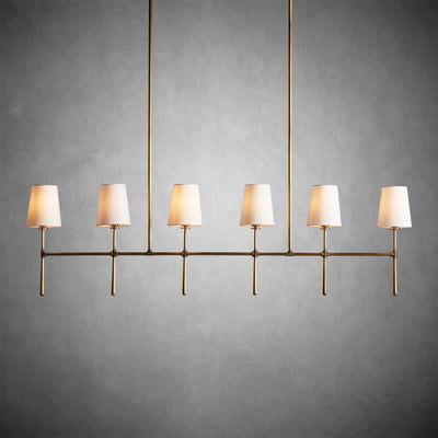 Rhodes Linear Chandelier - cyranlamps