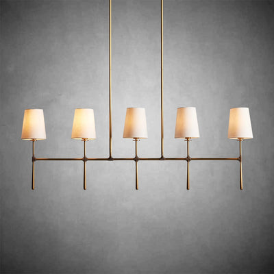 Rhodes Linear Chandelier - cyranlamps
