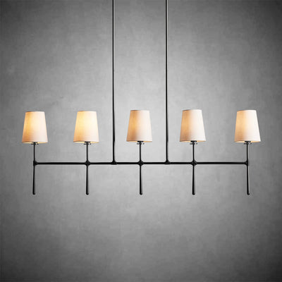 Rhodes Linear Chandelier - cyranlamps