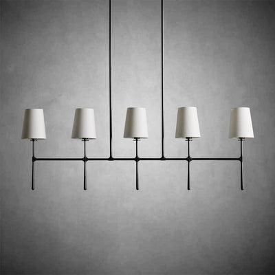 Rhodes Linear Chandelier - cyranlamps