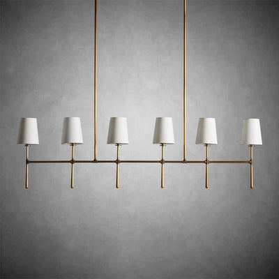 Rhodes Linear Chandelier - cyranlamps