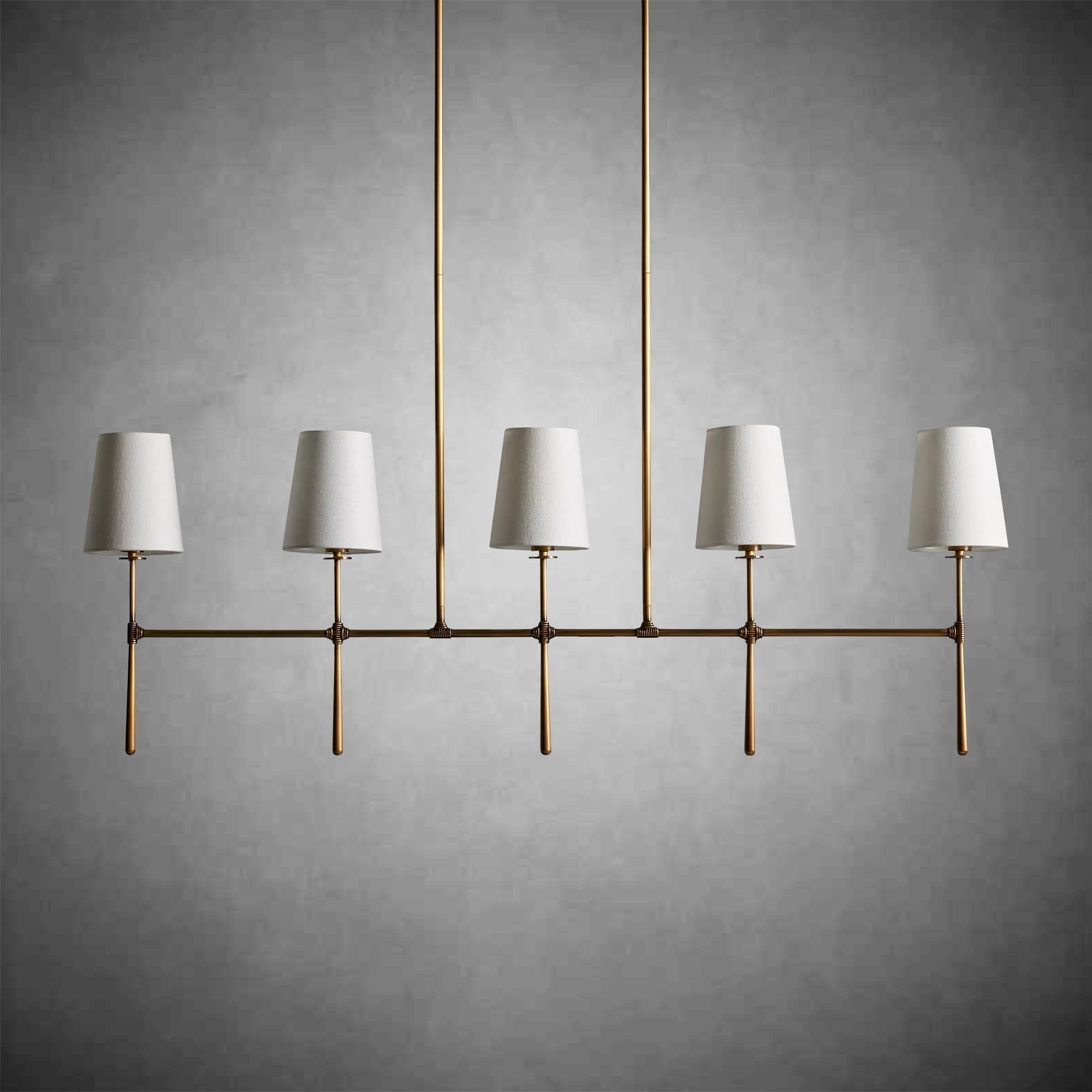 Rhodes Linear Chandelier - cyranlamps