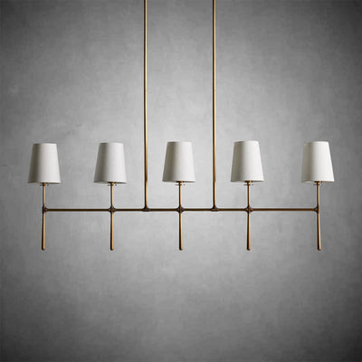 Rhodes Linear Chandelier - cyranlamps