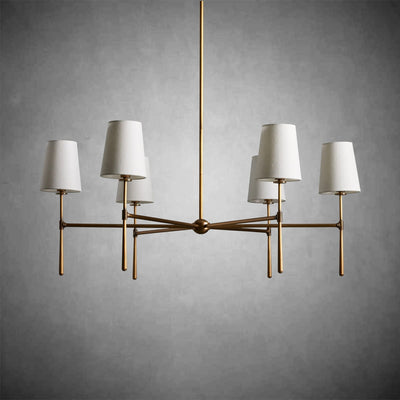 Rhodes Round Chandelier - cyranlamps