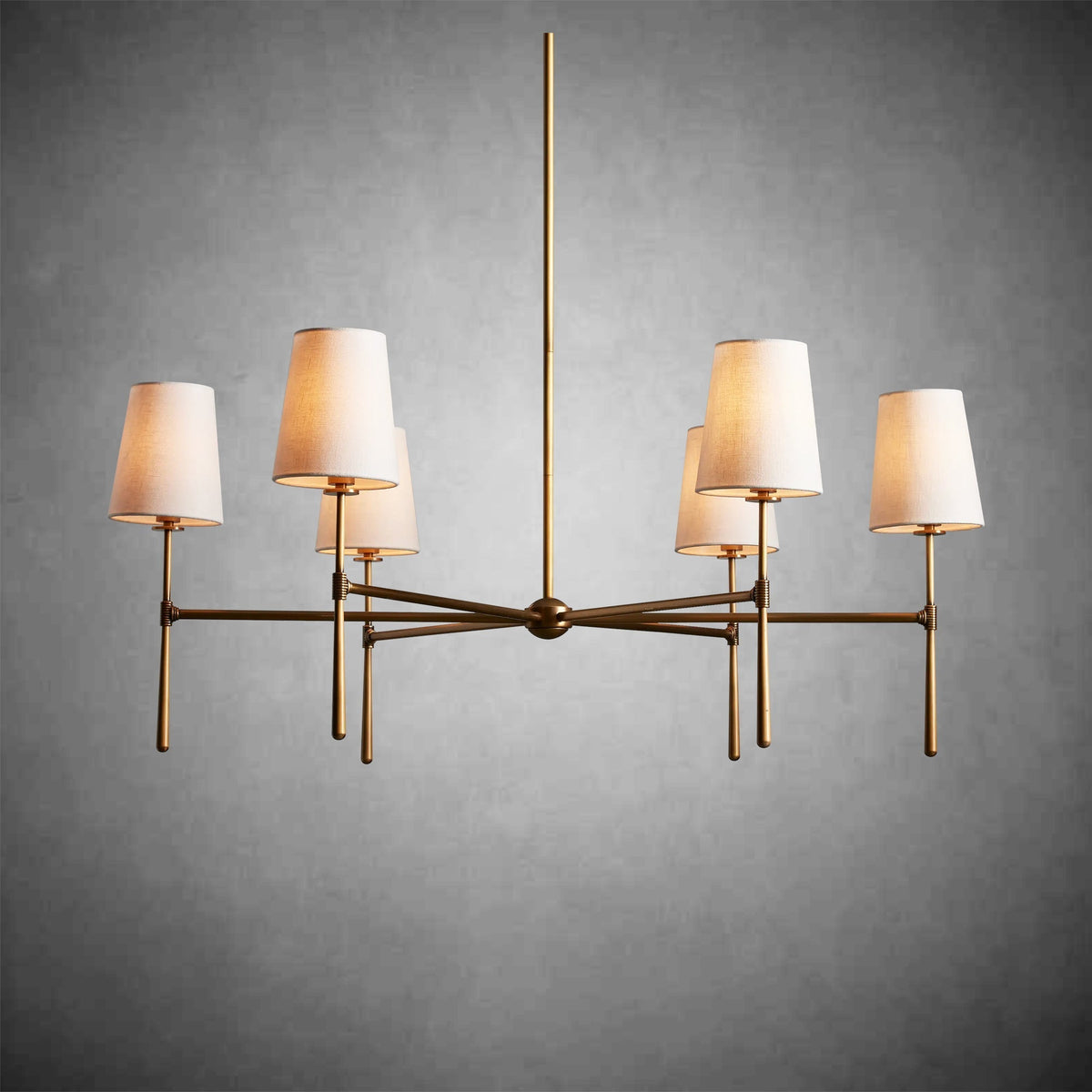 Rhodes Round Chandelier - cyranlamps