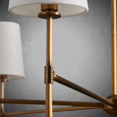 Rhodes Round Chandelier - cyranlamps