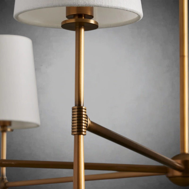 Rhodes Round Chandelier - cyranlamps