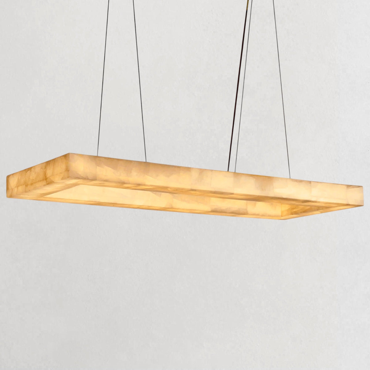 Rivaga Lueur Rectangular Chandelier - cyranlighting