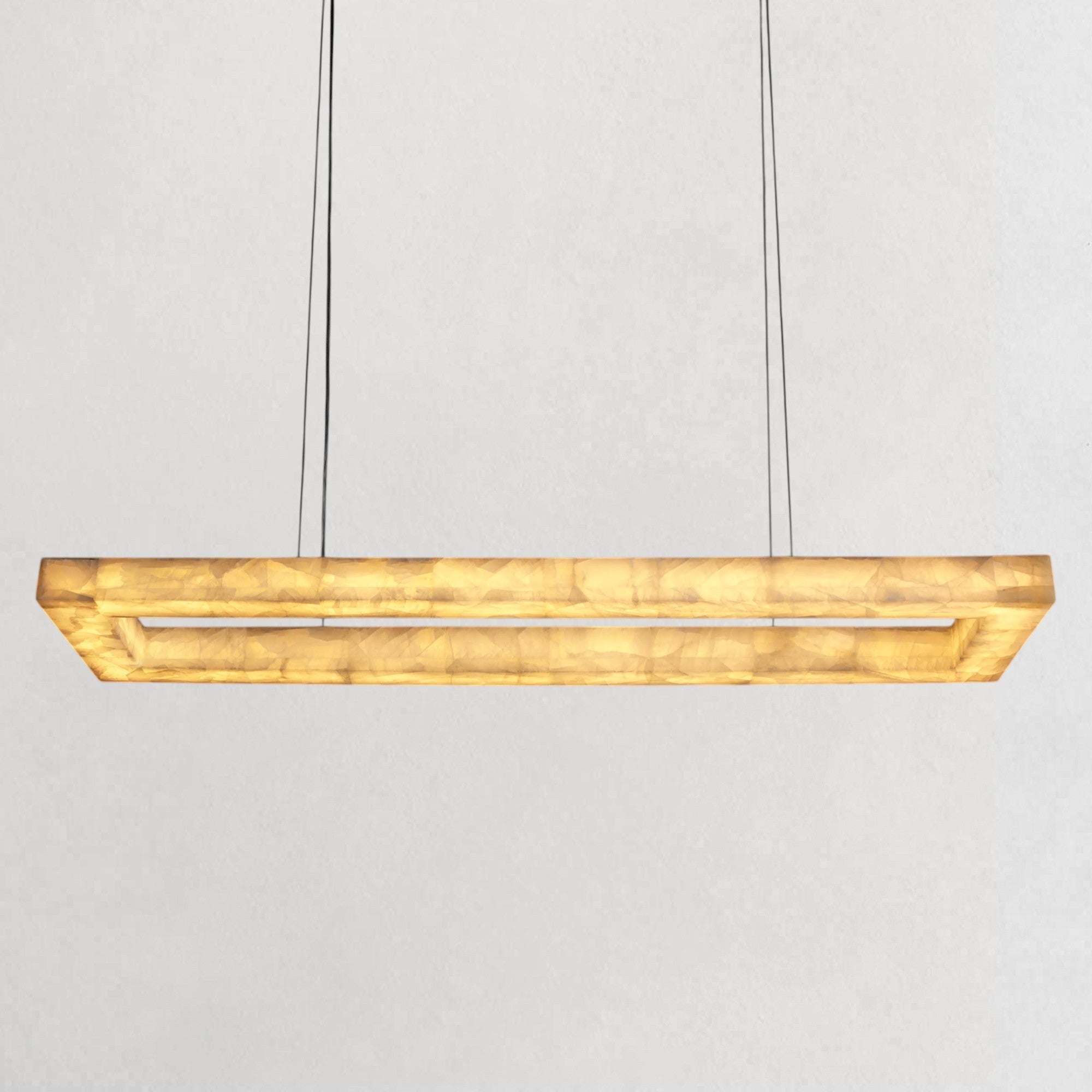Rivaga Lueur Rectangular Chandelier - cyranlighting
