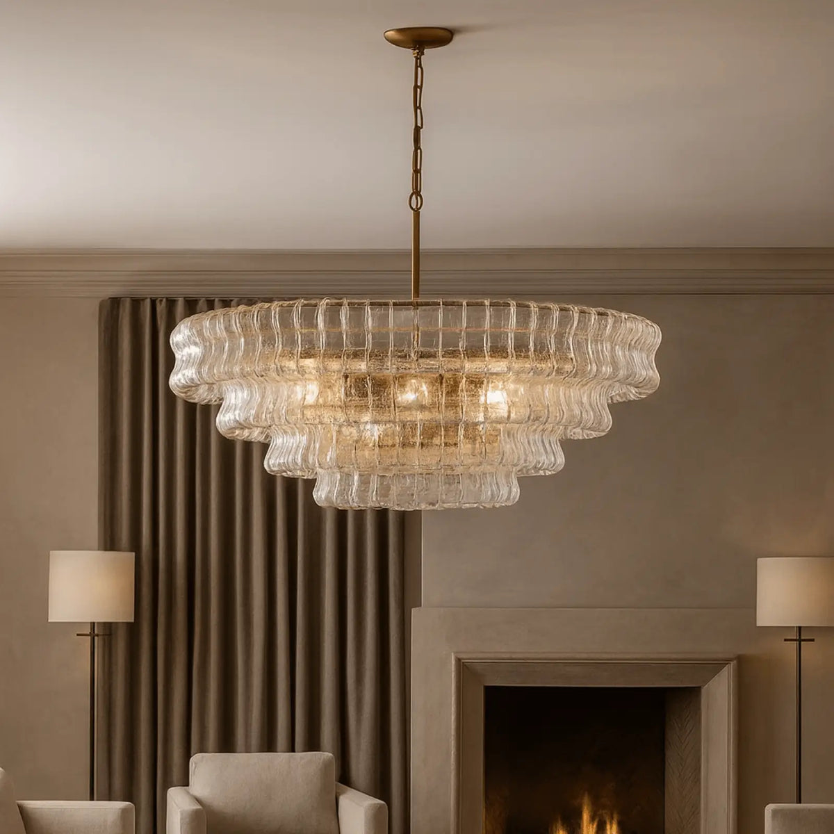 Riviera Modern Chandelier - cyranlighting