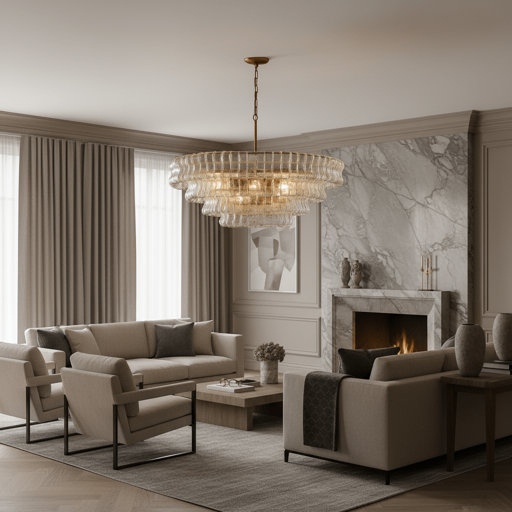 Riviera Modern Chandelier - cyranlamps