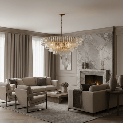 Riviera Modern Chandelier - cyranlamps
