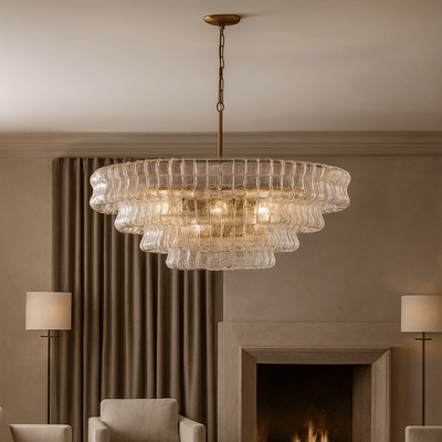 Riviera Modern Chandelier - cyranlamps