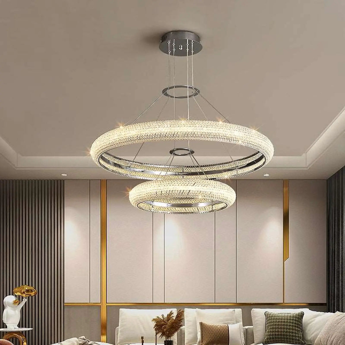 Ross Modern 2 - Ring Chandelier - cyranlighting