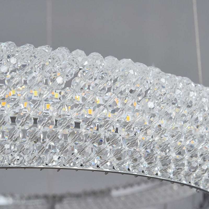 Ross Modern 2 - Ring Chandelier - cyranlamps