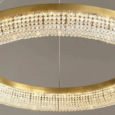 Ross Modern Crystal Chandelier - cyranlamps