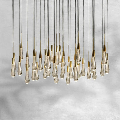 Soltaire Round Chandelier 17" 24" 36“ 58“