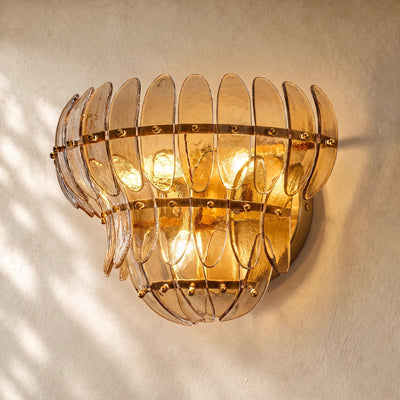 Ameliano Glass Sconce 20"