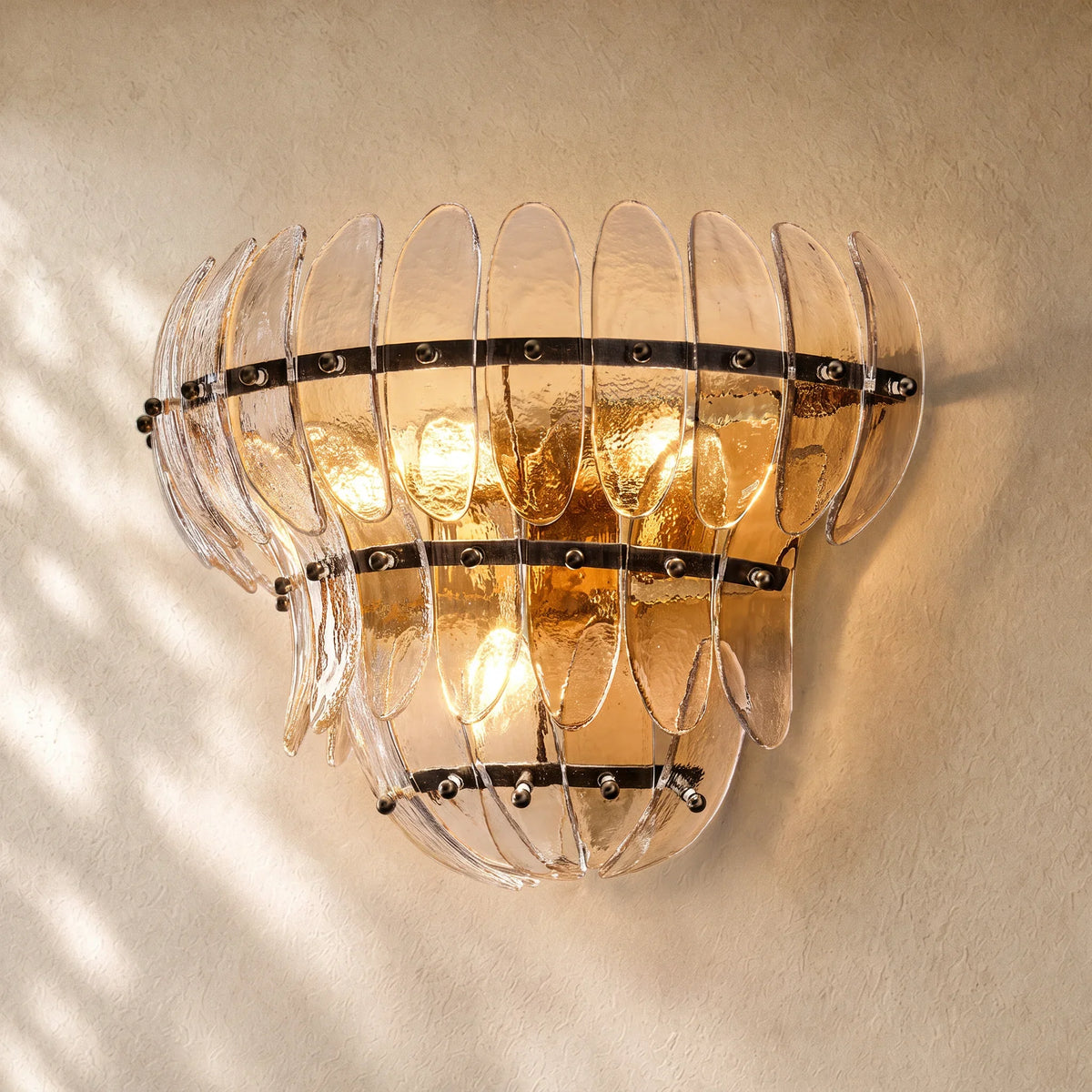 Ameliano Glass Sconce 20"