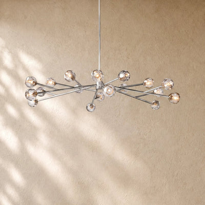 Boulee De Cristal Round Chandelier 24", 36", 48", 60", 72"