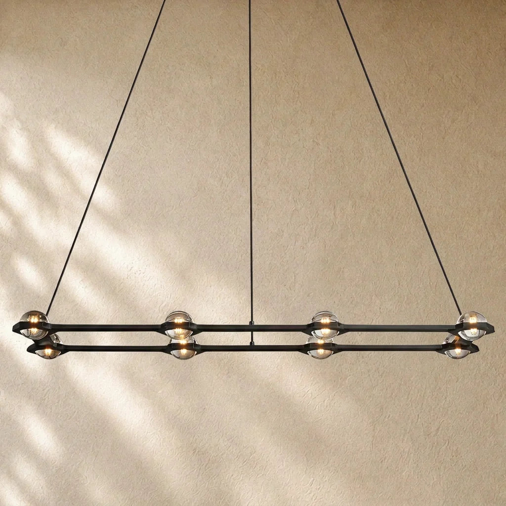 Ecletant Rectangular Chandelier