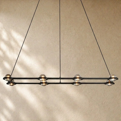 Ecletant Rectangular Chandelier