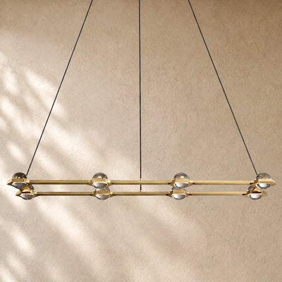 Ecletant Rectangular Chandelier