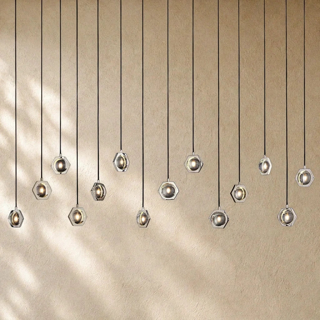 Ecletant Linear Chandelier 72"