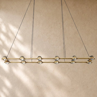 Ecletant Rectangular Chandelier