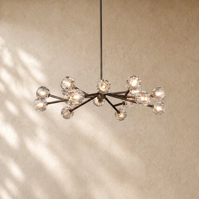Boulee De Cristal Round Chandelier 24", 36", 48", 60", 72"