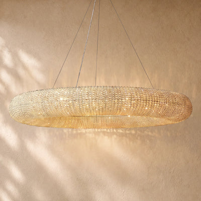 Halo Round Led Chandelier