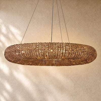 Halo Round Led Chandelier