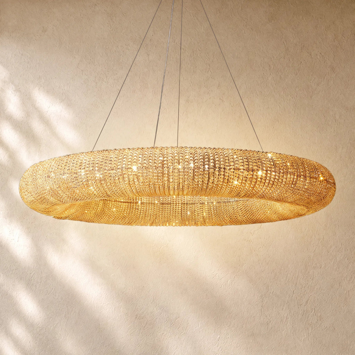 Halo Round Led Chandelier