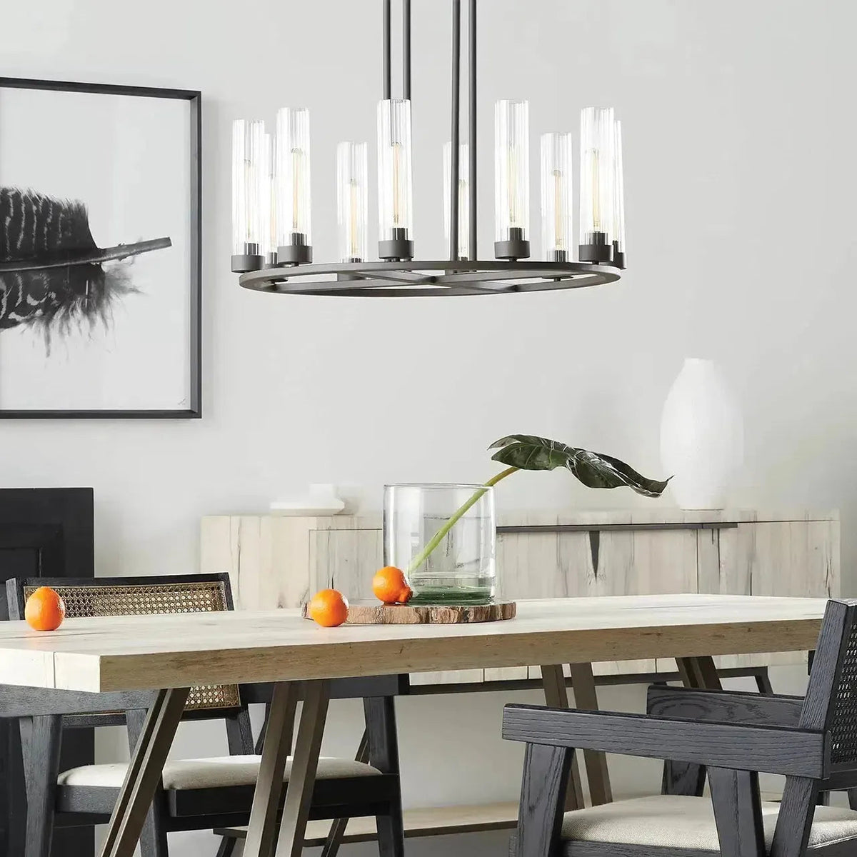 Andreass Round Chandelier 10/12 Light