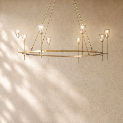 Torch de Vera Round Chandelier