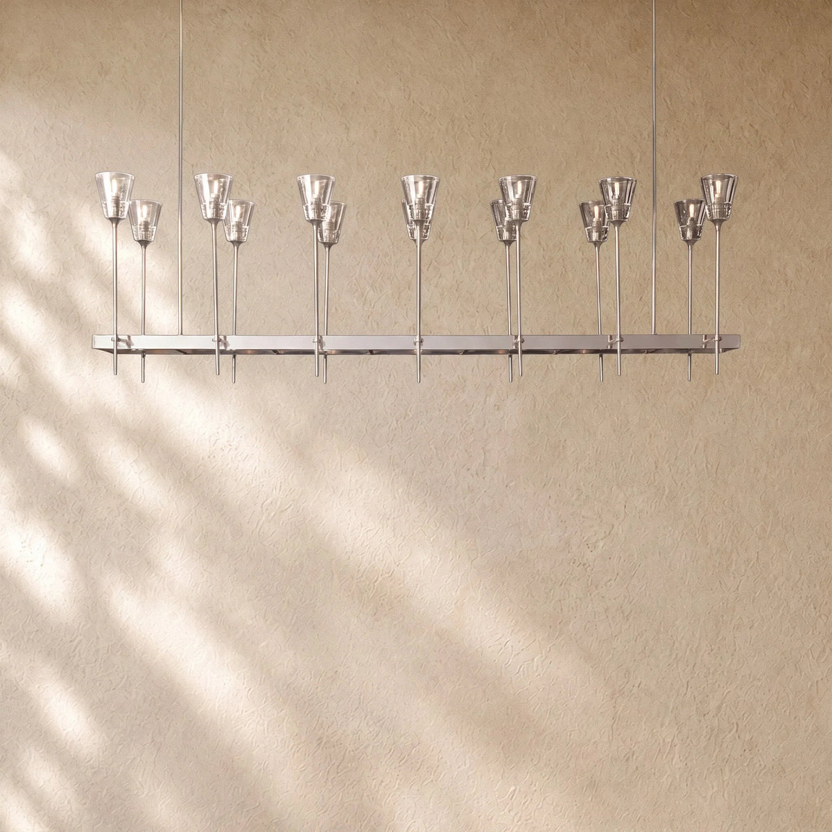 Torch De Vera Rectangular Chandelier