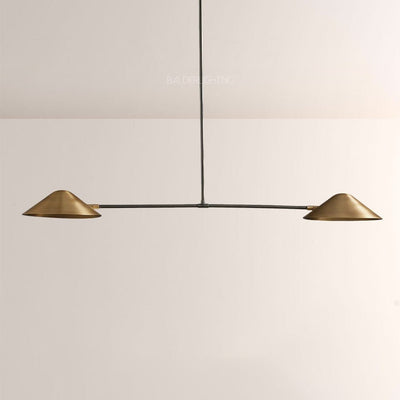 Simms 2 - Light Linear Chandelier - Cyran Lamps