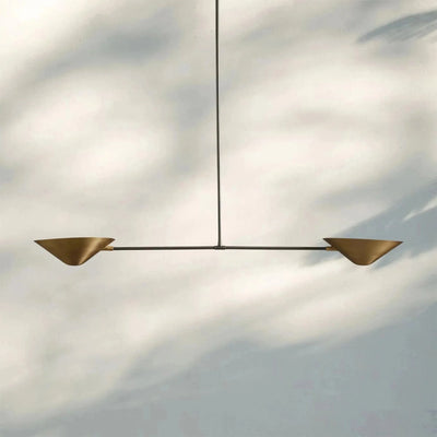 Simms 2 - Light Linear Chandelier - cyranlamps