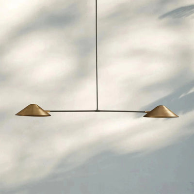 Simms 2 - Light Linear Chandelier - cyranlamps