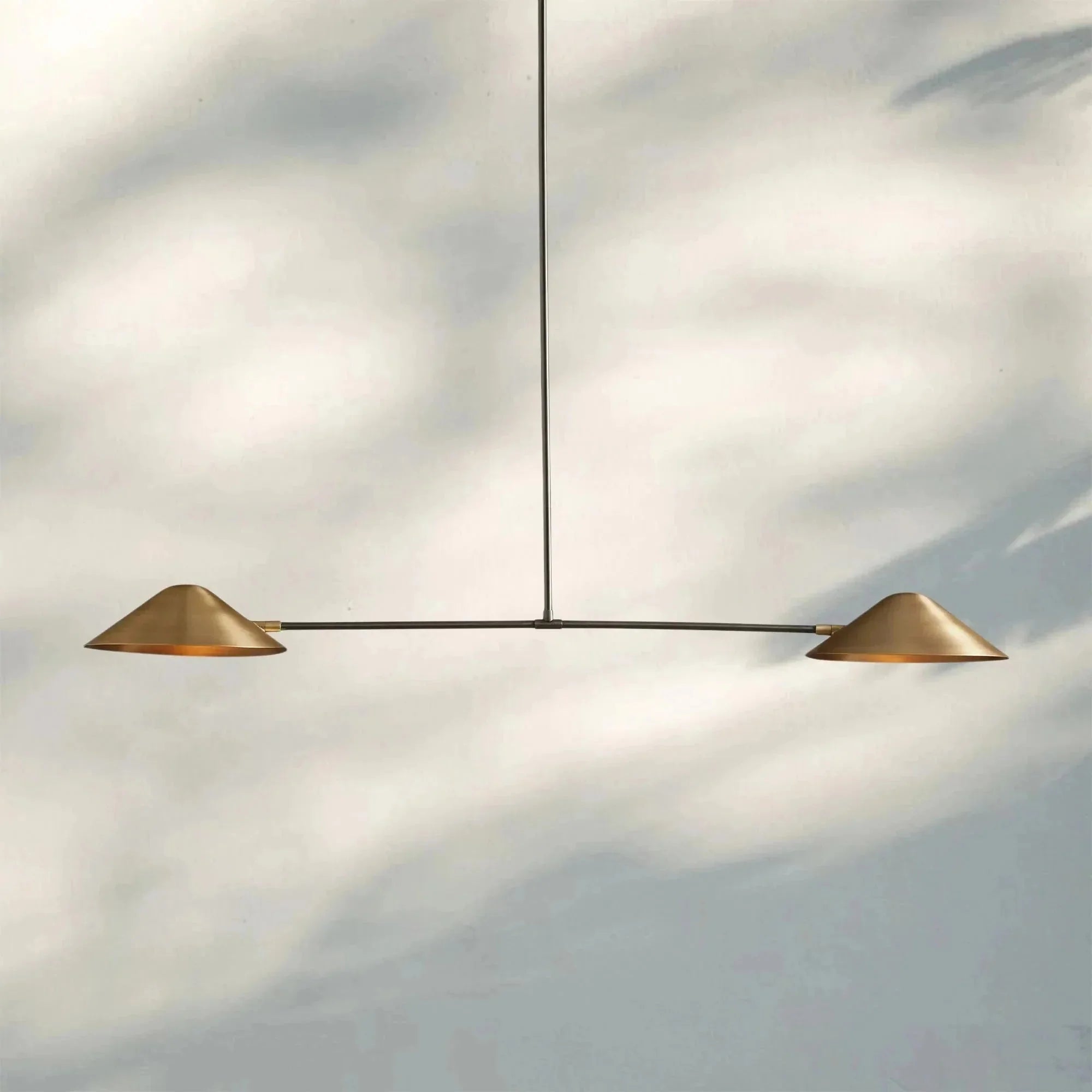 Simms 2 - Light Linear Chandelier - cyranlamps