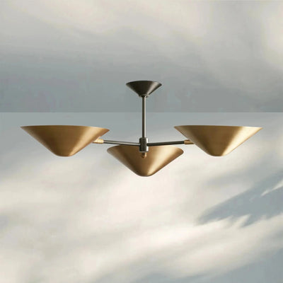Simms 3 - Light Flush Mount - cyranlamps
