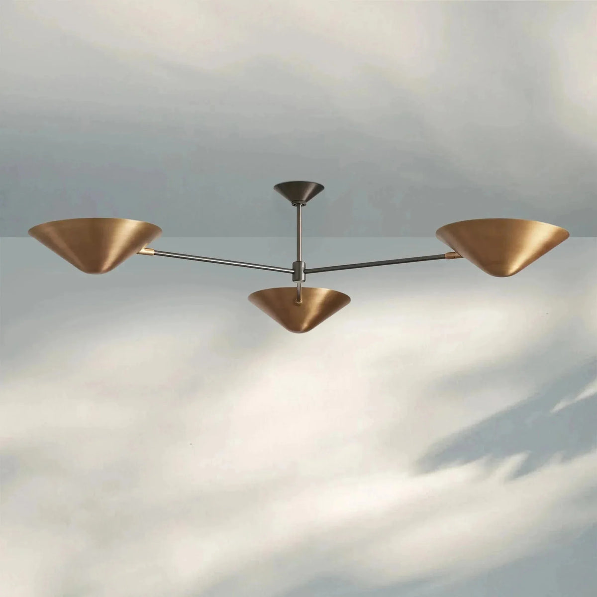 Simms 3 - Light Flush Mount - cyranlamps