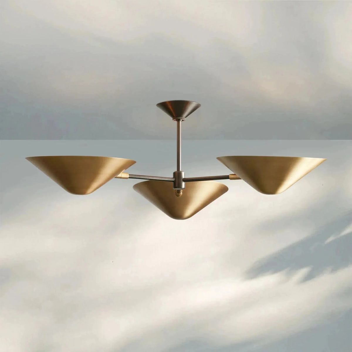 Simms 3 - Light Flush Mount - cyranlamps