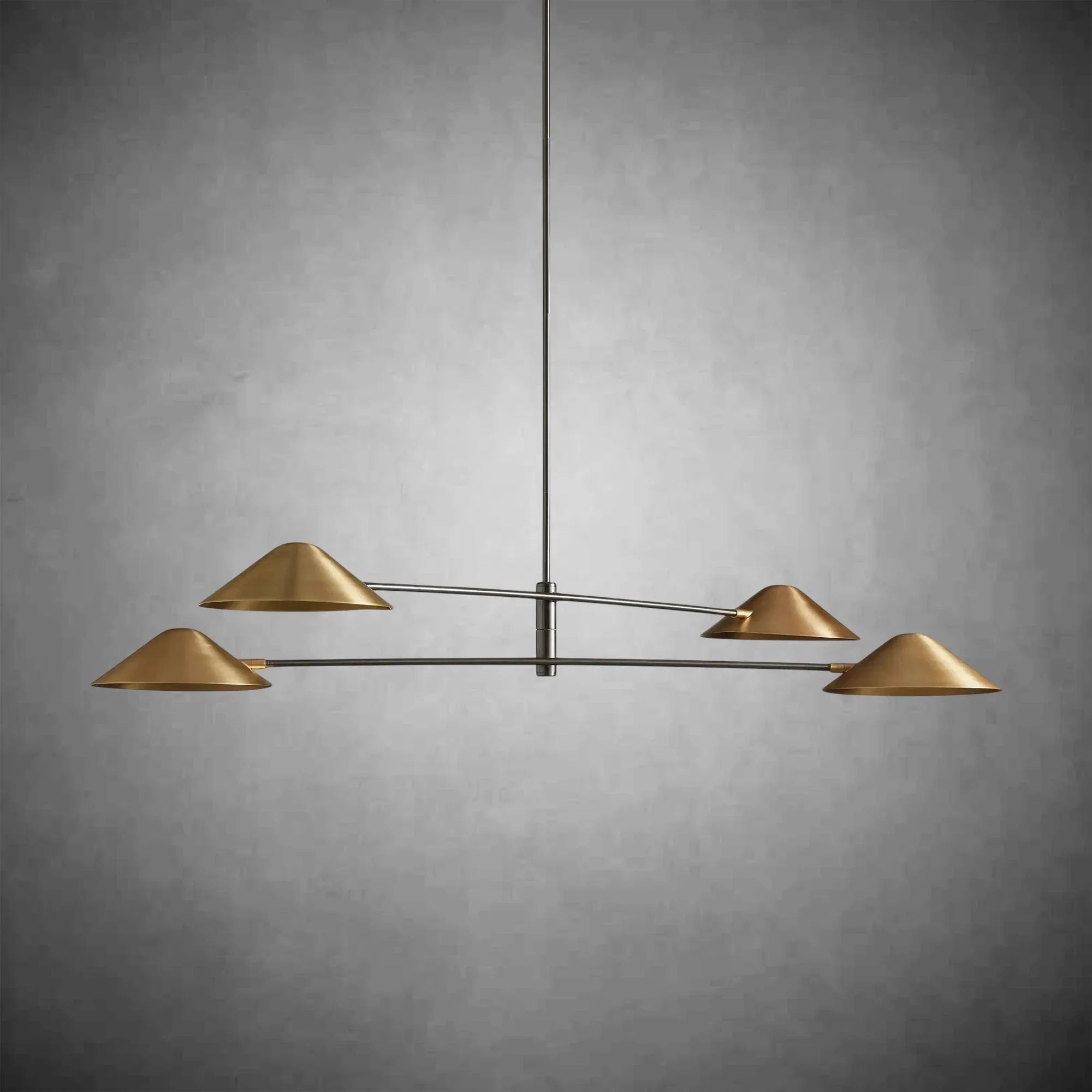Simms 4 - Light Linear Chandelier - cyranlamps