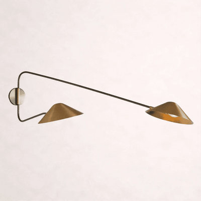 Simms Long Arm 2 - Light Wall Sconce - Cyran Lamps