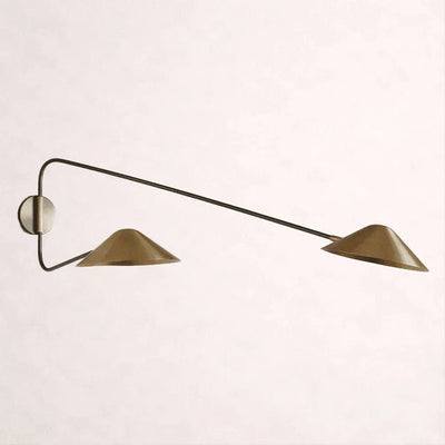 Simms Long Arm 2 - Light Wall Sconce - Cyran Lamps