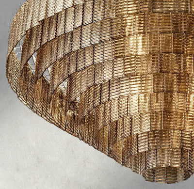 Siraue Smoke Glass Round Chandelier 41", 52", 65" - cyranlighting