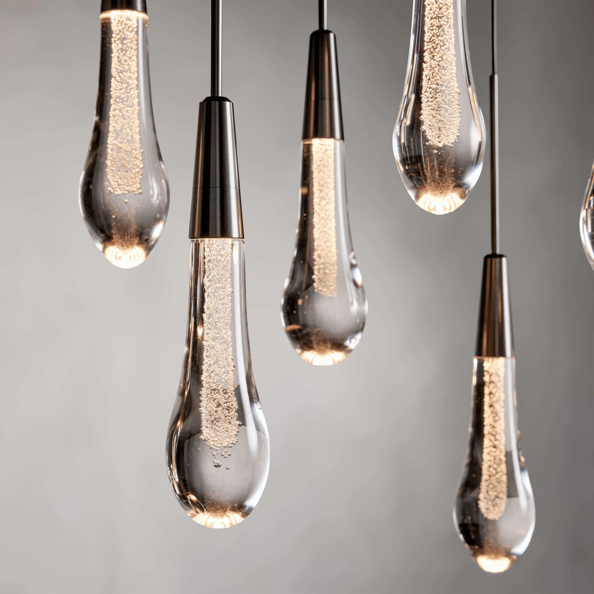 Soltaire Linear Modern Chandelier 37"W - cyranlamps