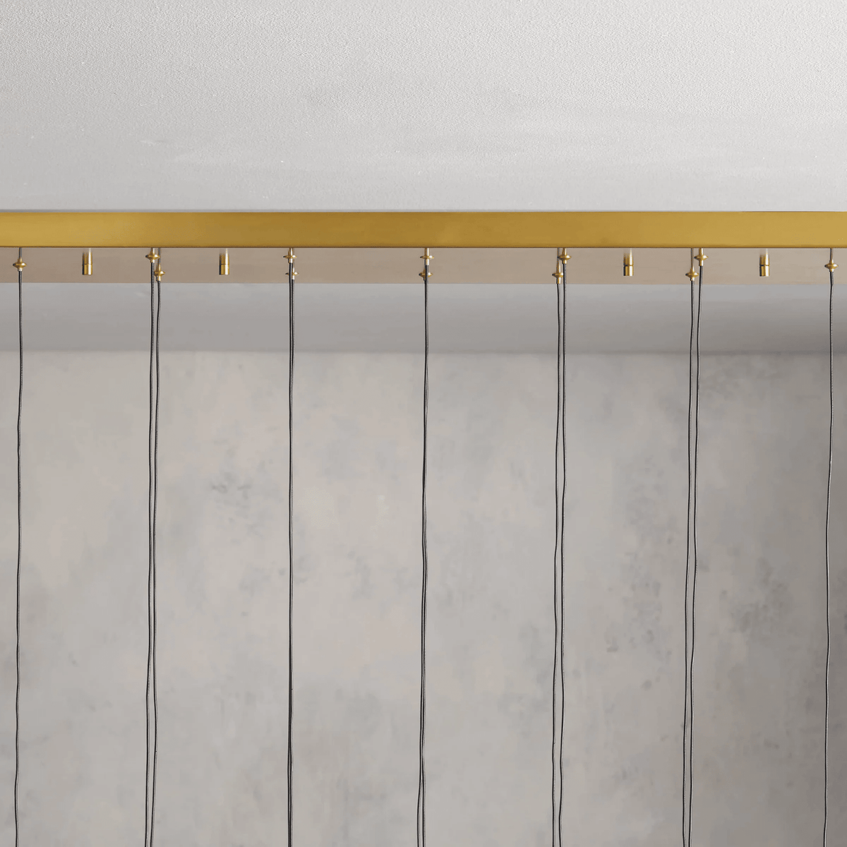 Soltaire Linear Modern Chandelier 37"W - cyranlamps