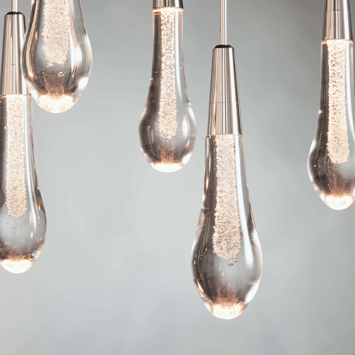 Soltaire Linear Modern Chandelier 37"W - cyranlamps